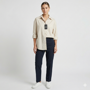 Camicia Oversize in Cotone art.11700