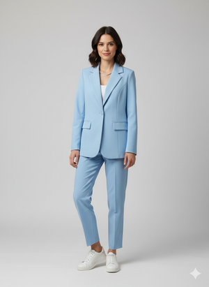 Pantalone Tailleur con spacchi sulla piega art.10778