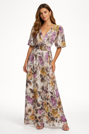 Abito Maxi Floreale art.11385