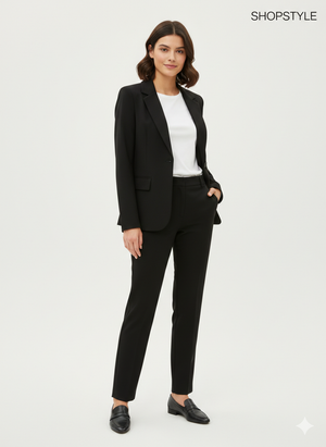 Pantalone Tailleur con spacchi sulla piega art.10778