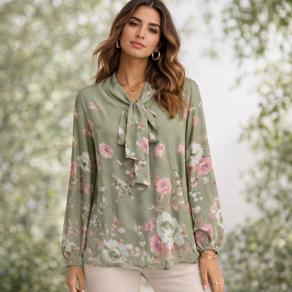 Blusa in Chiffon art.11695