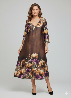 Abito Midi*Iris Garden*art.11454