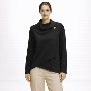 Blusa a Taglio Asimmetrico art.11720