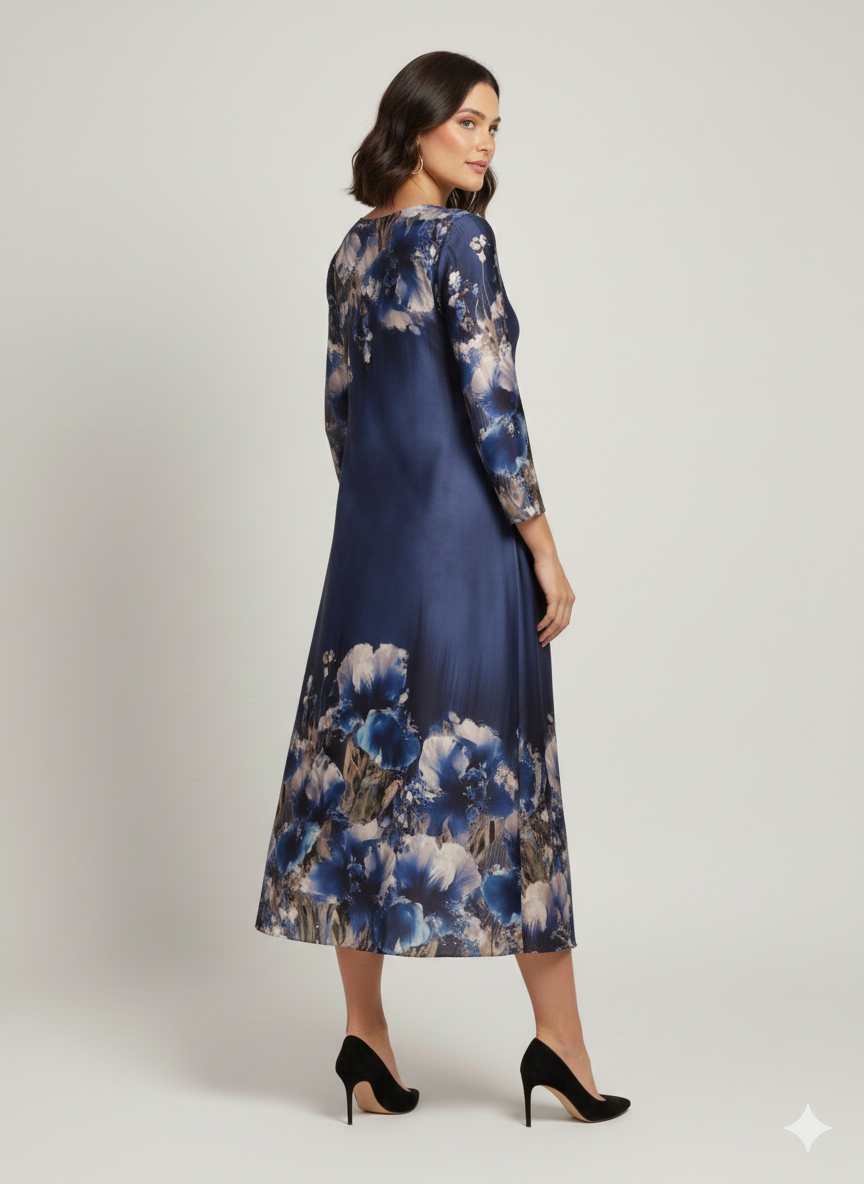 Abito Midi*Iris Garden*art.11454