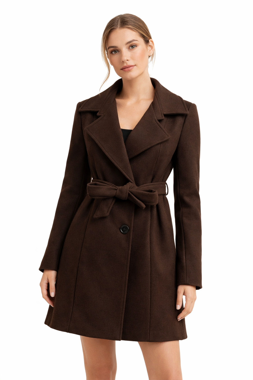 Cappotto con cintura art.11574