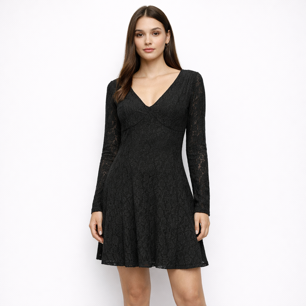 Abito Mini in Pizzo art.11733