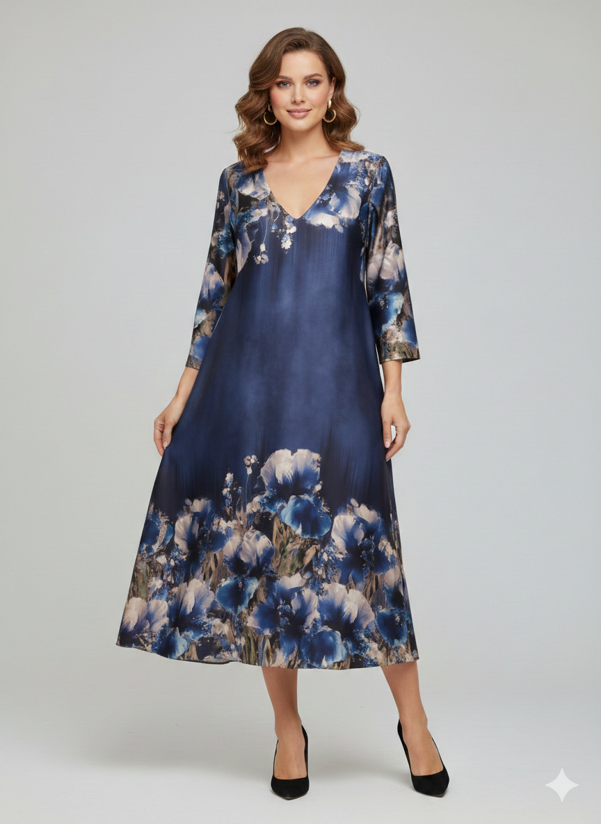 Abito Midi*Iris Garden*art.11454