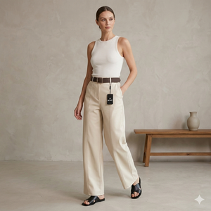 Pantalone Wide-Leg art.11710