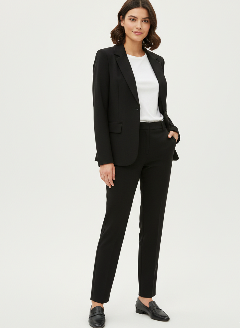 Pantalone Tailleur con spacchi sulla piega art.10778