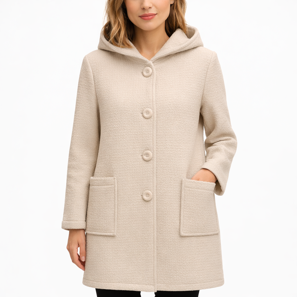 Cappottino Primaverile con Cappuccio art.11729