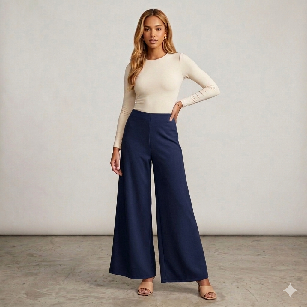 Pantalone a Gamba Larga art.11747