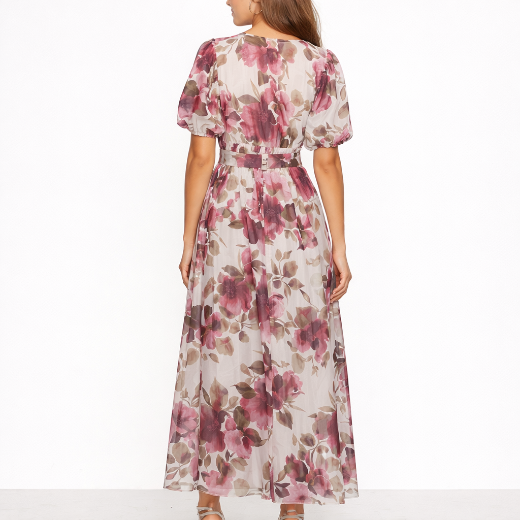 Abito Maxi Floreale art.11385