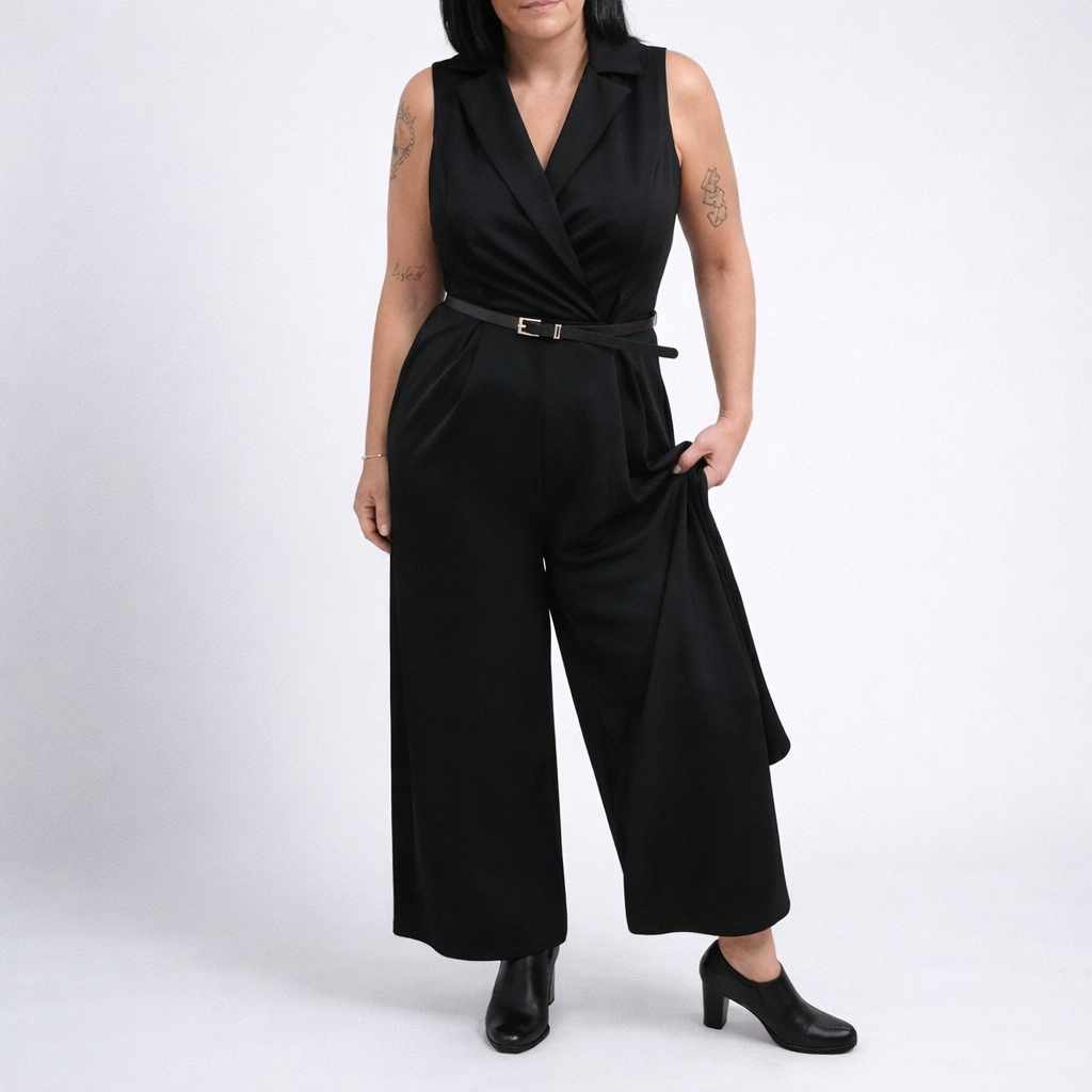 Tuta Jumpsuit Wide-Leg art.11683
