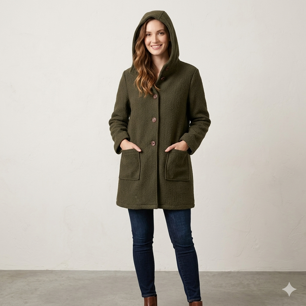 Cappottino Primaverile con Cappuccio art.11729